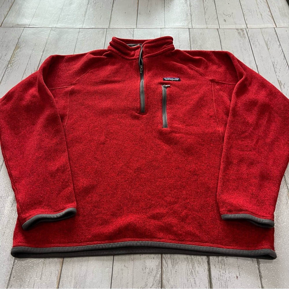 Patagonia Men's Better Sweater 1/4-Zip pullover Sz M